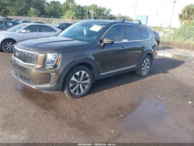 2021 Kia Telluride S მანქანა იყიდება აუქციონზე, vin: 5XYP6DHCXMG183510, აუქციონის ნომერი: 46046891