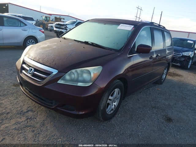 46046920 :رقم المزاد ، 5FNRL38447B117129 vin ، 2007 Honda Odyssey Ex مزاد بيع
