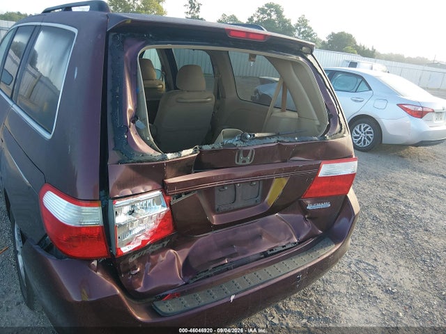 46046920 :رقم المزاد ، 5FNRL38447B117129 vin ، 2007 Honda Odyssey Ex مزاد بيع