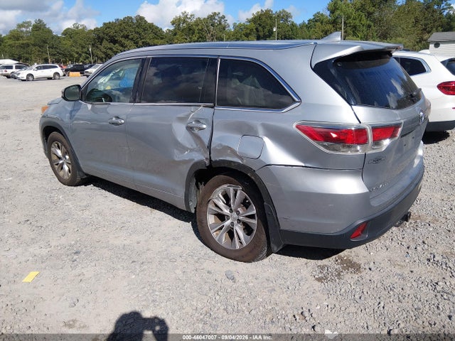 Продажа на аукционе авто 2014 Toyota Highlander Xle V6, vin: 5TDJKRFHXES024567, номер лота: 46047007