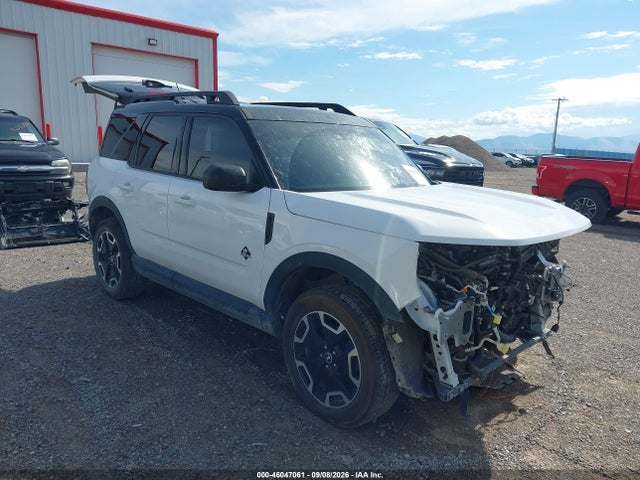 46047061 :رقم المزاد ، 3FMCR9C64NRE28874 vin ، 2022 Ford Bronco Sport Outer Banks مزاد بيع