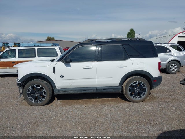 Aukcja sprzedaży 2022 Ford Bronco Sport Outer Banks, vin: 3FMCR9C64NRE28874, numer aukcji: 46047061