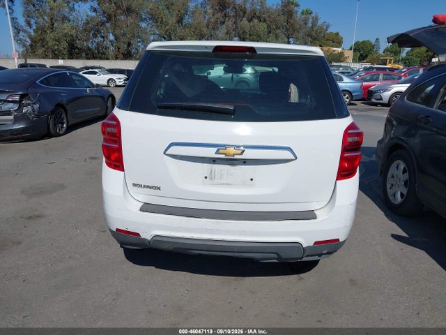 Aukcja sprzedaży 2017 Chevrolet Equinox Ls, vin: 2GNALBEK9H1550743, numer aukcji: 46047119