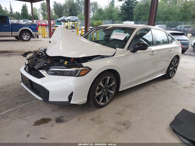 2026 Honda Civic Hybrid Sport/sport Touring მანქანა იყიდება აუქციონზე, vin: 2HGFE4F80TH313941, აუქციონის ნომერი: 46047123