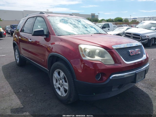 46047128 :رقم المزاد ، 1GKLRKED6AJ165335 vin ، 2010 Gmc Acadia Sl مزاد بيع