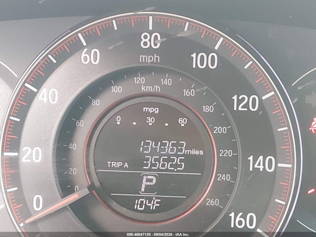 2016 Honda Accord Ex-l V-6 მანქანა იყიდება აუქციონზე, vin: 1HGCT2B88GA004581, აუქციონის ნომერი: 46047130