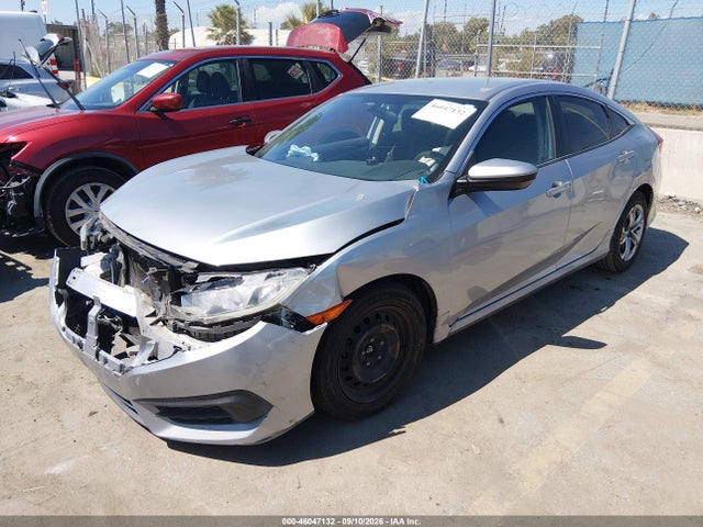 Honda Civic Lx 2017 2HGFC2F54HH548950 Image 2