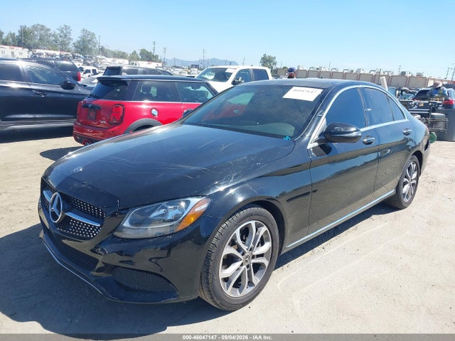46047147 :رقم المزاد ، WDDWF4JBXJR397154 vin ، 2018 Mercedes-benz C 300 مزاد بيع