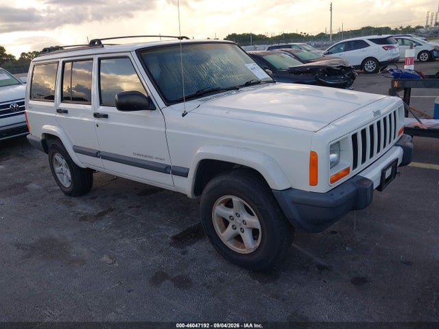 46047192 :رقم المزاد ، 1J4FF48S31L563706 vin ، 2001 Jeep Cherokee Sport مزاد بيع