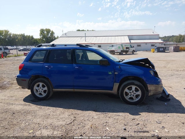 2004 Mitsubishi Outlander Ls მანქანა იყიდება აუქციონზე, vin: JA4LZ31F44U048584, აუქციონის ნომერი: 46047222