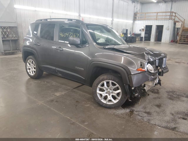2018 Jeep Renegade Latitude 4x4 მანქანა იყიდება აუქციონზე, vin: ZACCJBBB5JPJ52336, აუქციონის ნომერი: 46047267