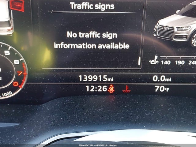 46047270 :رقم المزاد ، WA1VAAF78KD001772 vin ، 2019 Audi Q7 55 Premium مزاد بيع