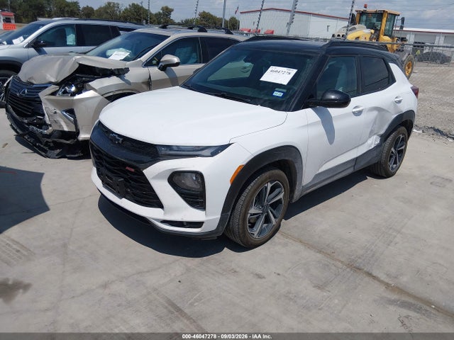 Продажа на аукционе авто 2022 Chevrolet Trailblazer Fwd Rs, vin: KL79MTSL4NB054382, номер лота: 46047278