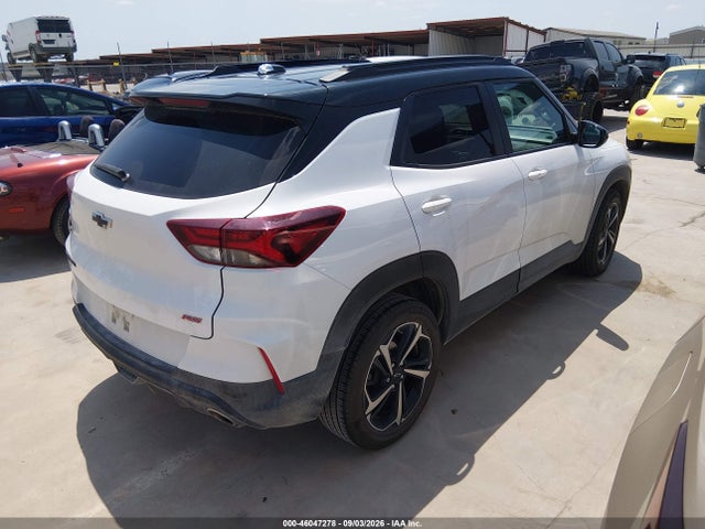 Продажа на аукционе авто 2022 Chevrolet Trailblazer Fwd Rs, vin: KL79MTSL4NB054382, номер лота: 46047278