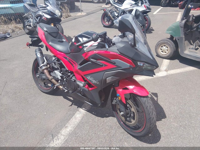 2025 Kawasaki Ex500 A/b მანქანა იყიდება აუქციონზე, vin: ML5EXGJ1XSDA40659, აუქციონის ნომერი: 46047397