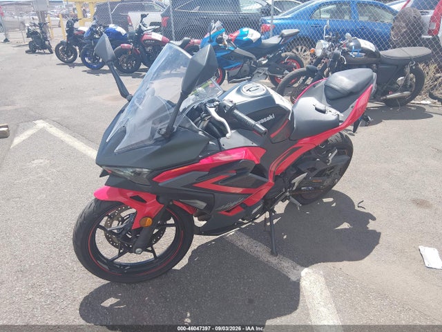 2025 Kawasaki Ex500 A/b მანქანა იყიდება აუქციონზე, vin: ML5EXGJ1XSDA40659, აუქციონის ნომერი: 46047397