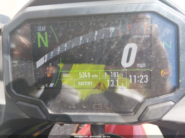 2025 Kawasaki Ex500 A/b მანქანა იყიდება აუქციონზე, vin: ML5EXGJ1XSDA40659, აუქციონის ნომერი: 46047397