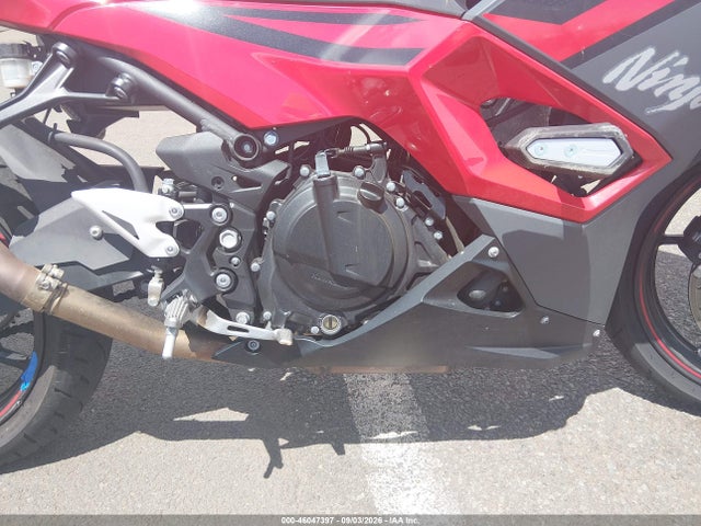 2025 Kawasaki Ex500 A/b მანქანა იყიდება აუქციონზე, vin: ML5EXGJ1XSDA40659, აუქციონის ნომერი: 46047397