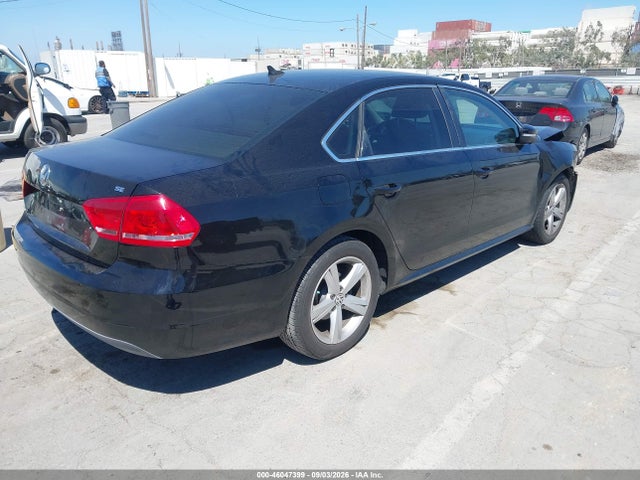 2013 Volkswagen Passat 2.5l Se მანქანა იყიდება აუქციონზე, vin: 1VWBP7A33DC091403, აუქციონის ნომერი: 46047399