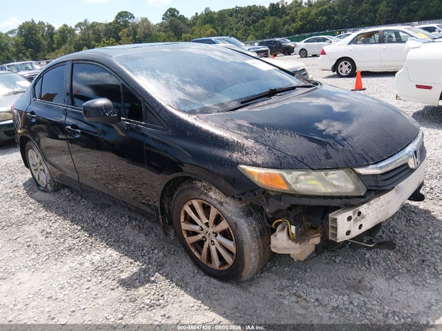 46047420 :رقم المزاد ، 2HGFB2F88CH502401 vin ، 2012 Honda Civic Ex مزاد بيع