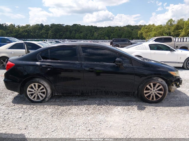 46047420 :رقم المزاد ، 2HGFB2F88CH502401 vin ، 2012 Honda Civic Ex مزاد بيع