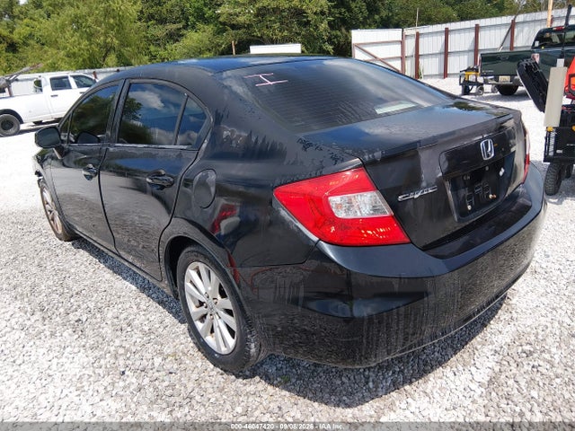 46047420 :رقم المزاد ، 2HGFB2F88CH502401 vin ، 2012 Honda Civic Ex مزاد بيع
