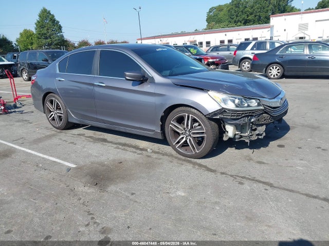 Продаж на аукціоні авто 2016 Honda Accord Sport, vin: 1HGCR2F56GA028196, номер лоту: 46047448