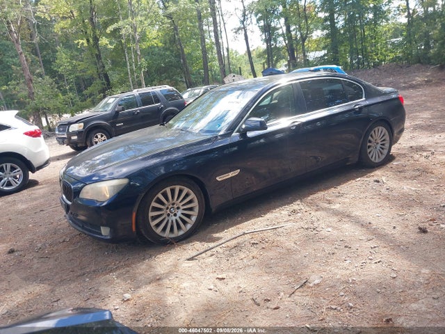 2010 Bmw 750li Xdrive მანქანა იყიდება აუქციონზე, vin: WBAKC8C53ACY68531, აუქციონის ნომერი: 46047502