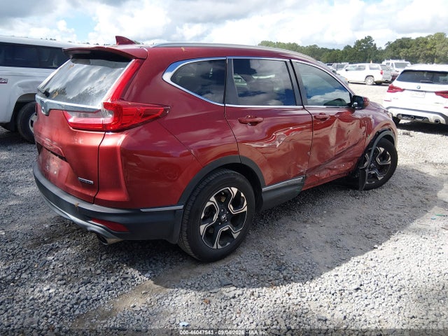 2018 Honda Cr-v Touring მანქანა იყიდება აუქციონზე, vin: 2HKRW1H98JH501558, აუქციონის ნომერი: 46047543