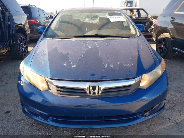 46047611 :رقم المزاد ، 2HGFB2F99CH506871 vin ، 2012 Honda Civic Ex-l مزاد بيع