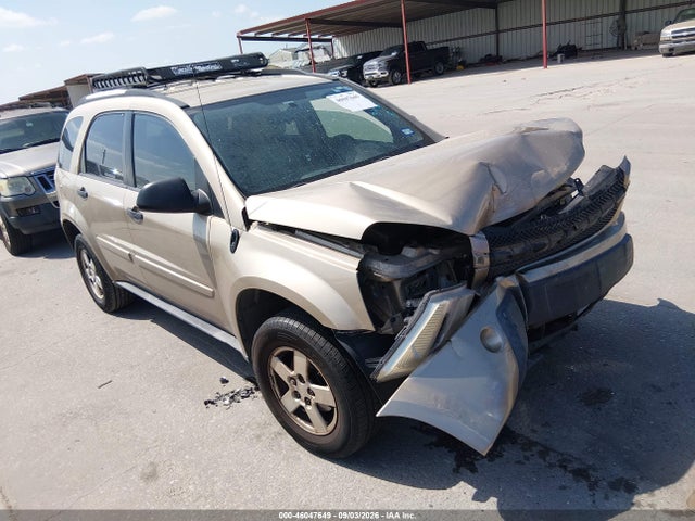 2005 Chevrolet Equinox Ls მანქანა იყიდება აუქციონზე, vin: 2CNDL13F556186398, აუქციონის ნომერი: 46047649