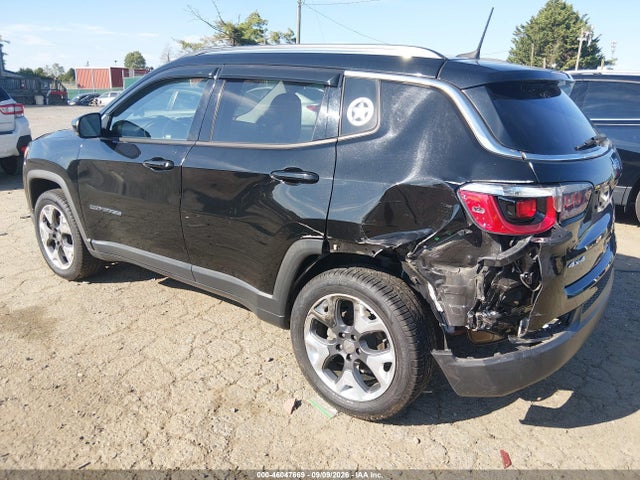 2018 Jeep Compass Limited 4x4 მანქანა იყიდება აუქციონზე, vin: 3C4NJDCB7JT396942, აუქციონის ნომერი: 46047669