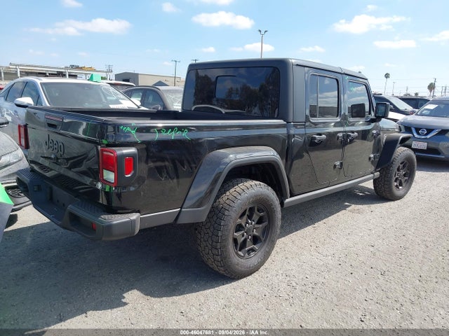 Aukcja sprzedaży 2022 Jeep Gladiator Willys 4x4, vin: 1C6HJTAG9NL144091, numer aukcji: 46047681