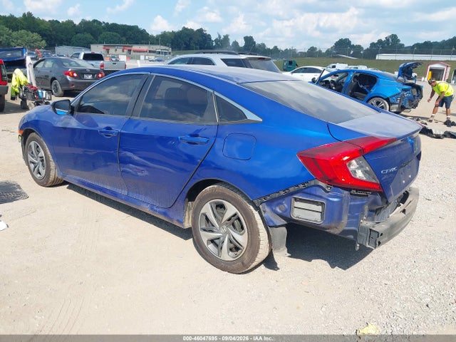 Aukcja sprzedaży 2019 Honda Civic Lx, vin: 2HGFC2F67KH599925, numer aukcji: 46047695