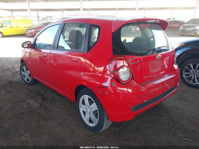 Aukcja sprzedaży 2009 Chevrolet Aveo Lt W/2lt, vin: KL1TG66EX9B323446, numer aukcji: 46047715