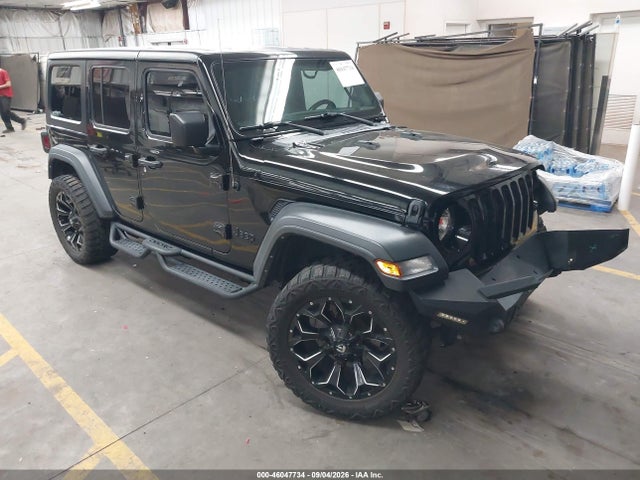 Auction sale of the 2021 Jeep Wrangler Unlimited Sport S 4x4, vin: 1C4HJXDN6MW786467, lot number: 46047734