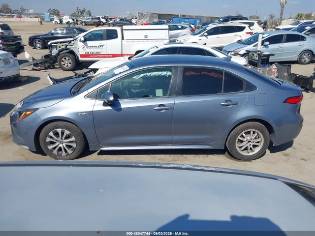 Aukcja sprzedaży 2021 Toyota Corolla Hybrid Le, vin: JTDEAMDE5MJ011110, numer aukcji: 46047744