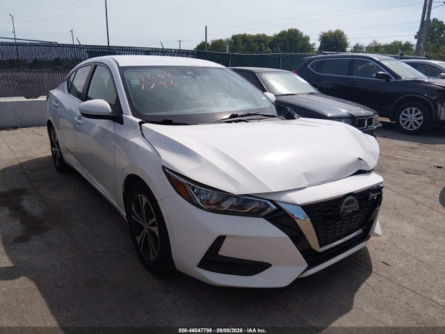 2022 Nissan Sentra Sv Xtronic Cvt მანქანა იყიდება აუქციონზე, vin: 3N1AB8CVXNY244940, აუქციონის ნომერი: 46047798