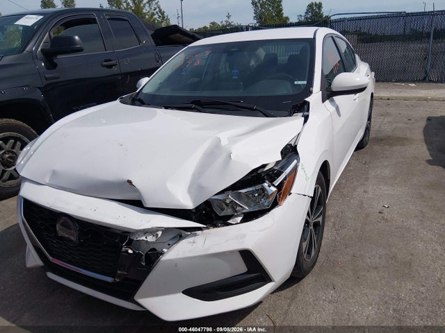 2022 Nissan Sentra Sv Xtronic Cvt მანქანა იყიდება აუქციონზე, vin: 3N1AB8CVXNY244940, აუქციონის ნომერი: 46047798