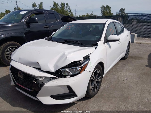 2022 Nissan Sentra Sv Xtronic Cvt მანქანა იყიდება აუქციონზე, vin: 3N1AB8CVXNY244940, აუქციონის ნომერი: 46047798
