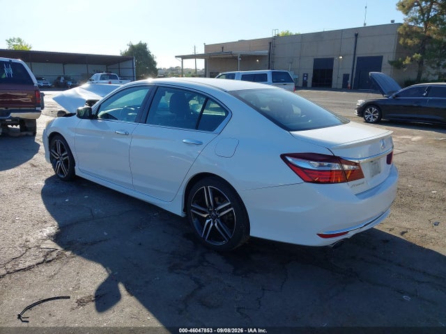 2017 Honda Accord Sport მანქანა იყიდება აუქციონზე, vin: 1HGCR2F56HA116361, აუქციონის ნომერი: 46047853