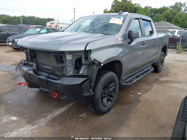 46047921 :رقم المزاد ، 1GCPYFED8MZ170145 vin ، 2021 Chevrolet Silverado 1500 4wd  Short Bed Lt Trail Boss مزاد بيع