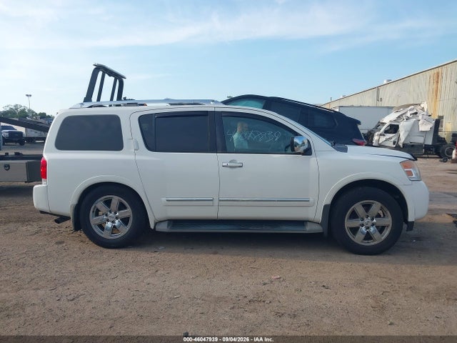 2010 Nissan Armada Platinum მანქანა იყიდება აუქციონზე, vin: 5N1BA0ND0AN604844, აუქციონის ნომერი: 46047939