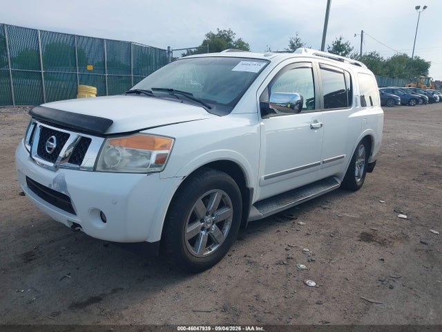 2010 Nissan Armada Platinum მანქანა იყიდება აუქციონზე, vin: 5N1BA0ND0AN604844, აუქციონის ნომერი: 46047939