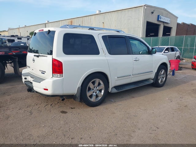 2010 Nissan Armada Platinum მანქანა იყიდება აუქციონზე, vin: 5N1BA0ND0AN604844, აუქციონის ნომერი: 46047939