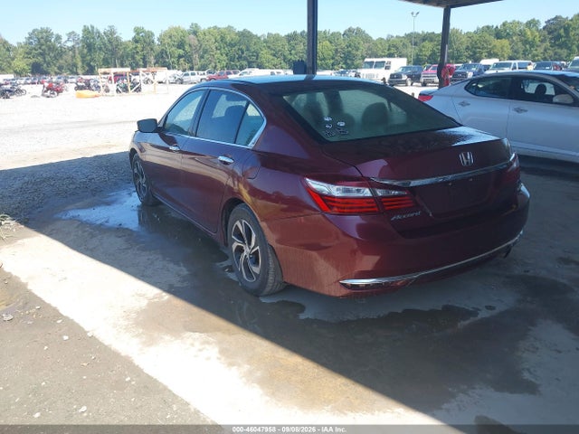 Продажа на аукционе авто 2016 Honda Accord Lx, vin: 1HGCR2F33GA079234, номер лота: 46047958