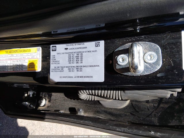 Продажа на аукционе авто 2023 Chevrolet Tahoe 4wd Commercial Fleet, vin: 1GNSKLED8PR316405, номер лота: 46047959