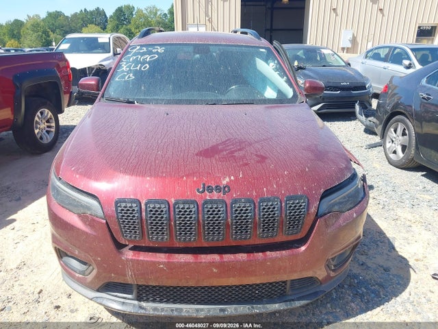 2019 Jeep Cherokee Altitude Fwd მანქანა იყიდება აუქციონზე, vin: 1C4PJLLB5KD443640, აუქციონის ნომერი: 46048027