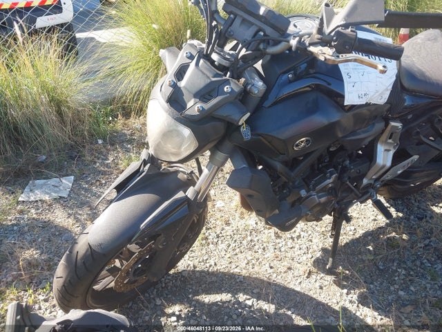 2016 Yamaha Fz07 C მანქანა იყიდება აუქციონზე, vin: JYARM06Y9GA002452, აუქციონის ნომერი: 46048113