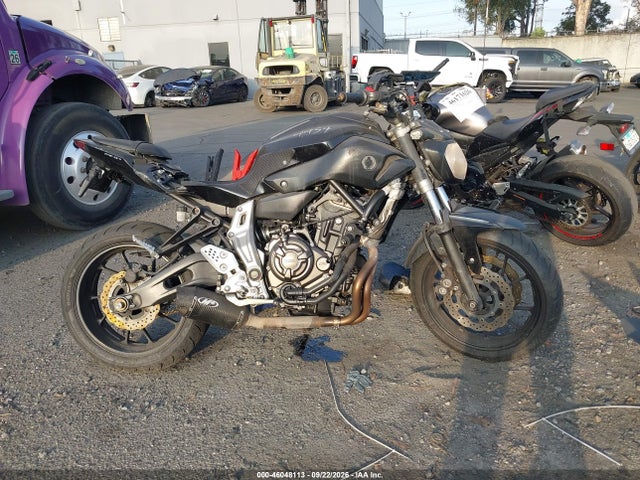 2016 Yamaha Fz07 C მანქანა იყიდება აუქციონზე, vin: JYARM06Y9GA002452, აუქციონის ნომერი: 46048113